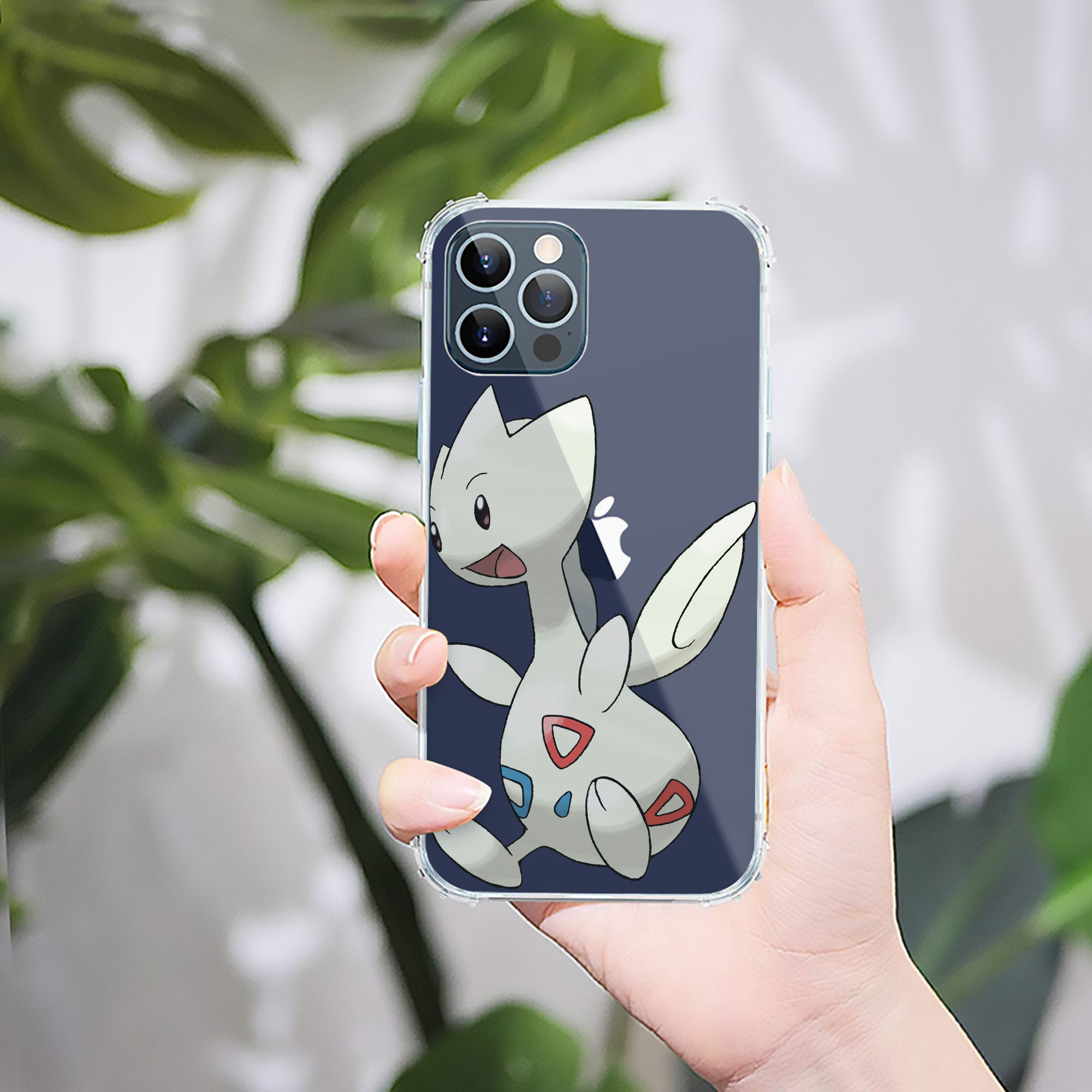 （画像用） ポケットモンスター Pokémon 【iPhone 12シリーズ対応】透明スマホケース（クリアソフトケース）